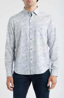 Bahama Coast Poquito Fronds IslandZone® Button-Up Shirt