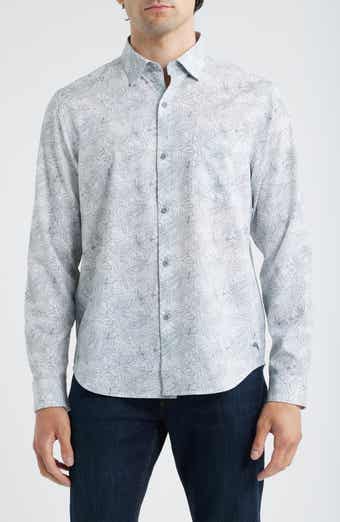 Bahama Coast Poquito Fronds IslandZone® Button-Up Shirt