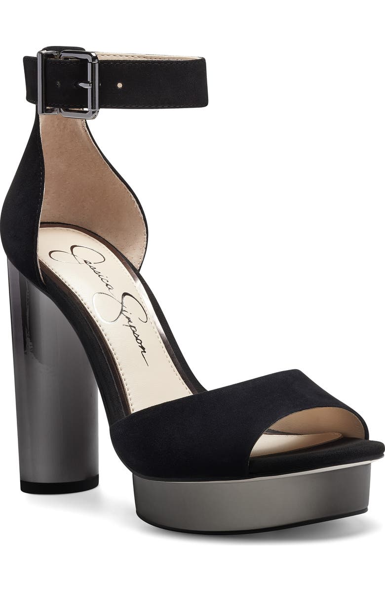 Jessica Simpson Everyn Platform Ankle Strap Sandal, Main, color,