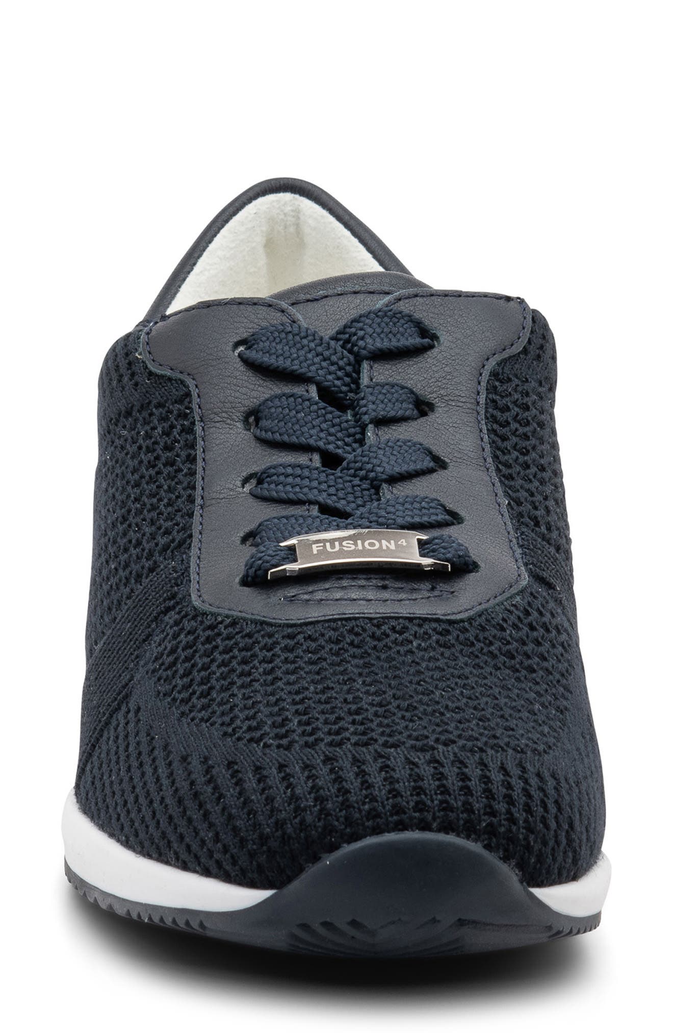 ara Lilly II Sneaker, Alternate, color, Navy Wovenstretch