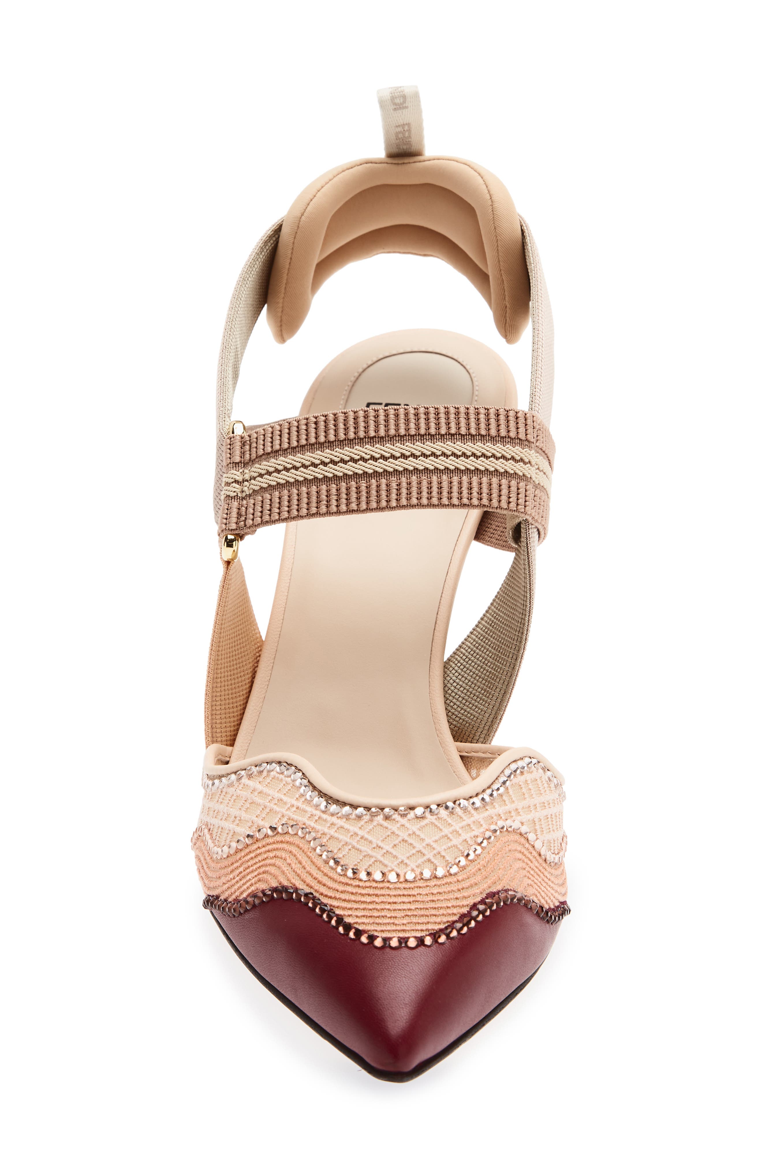 Colibri Crystal Slingback Pump, Alternate, color, F1XHJ AMAREN APRICOT