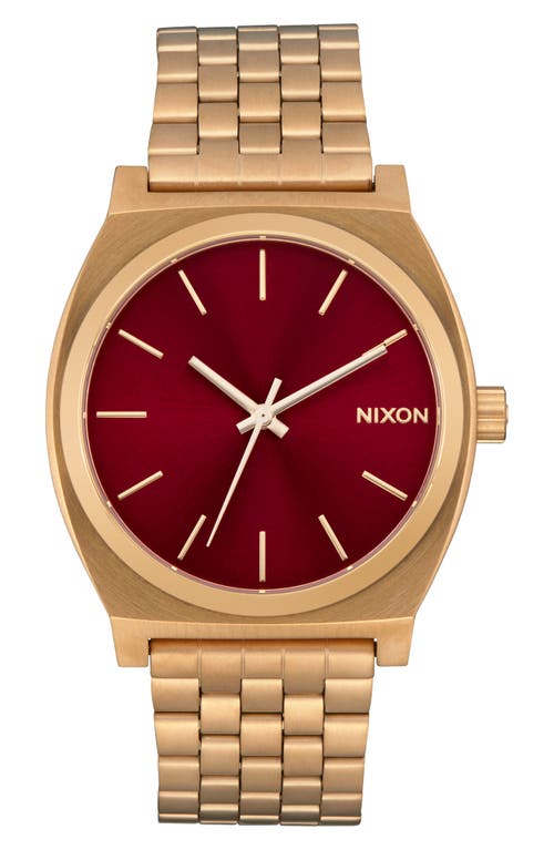Nixon The Time Teller Bracelet Watch, 37mm In Multi