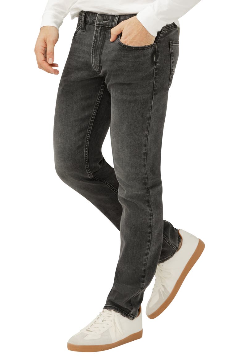 Konrad Slim Straight Leg Jeans, Alternate, color, DUNES BLUE
