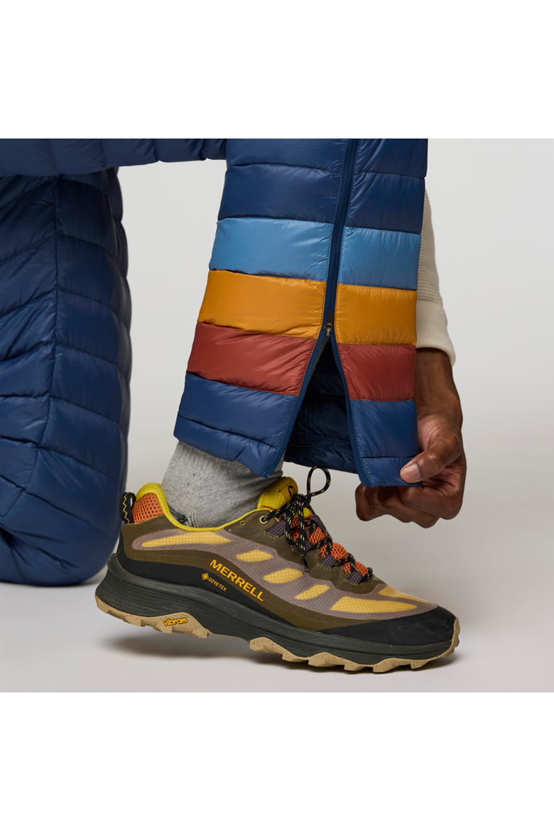 Fuego Down Pant - Men's, Alternate, color, Deep Sea Stripes