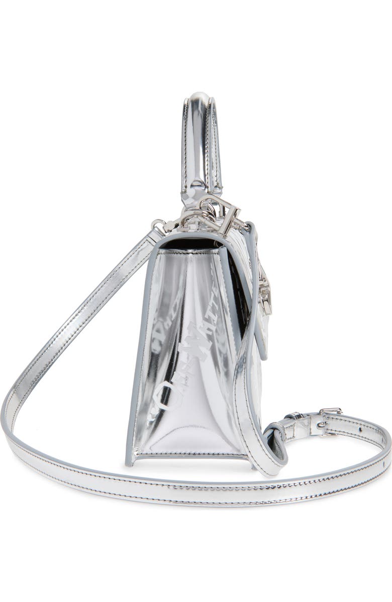 Off-White Jitney 0.5 Quote Faux Leather Shoulder Bag, Alternate, color,