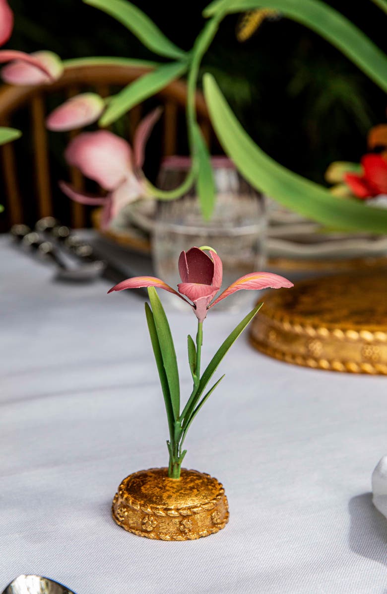 Juliska Meadow Walk Iris Place Card Holder, Alternate, color,