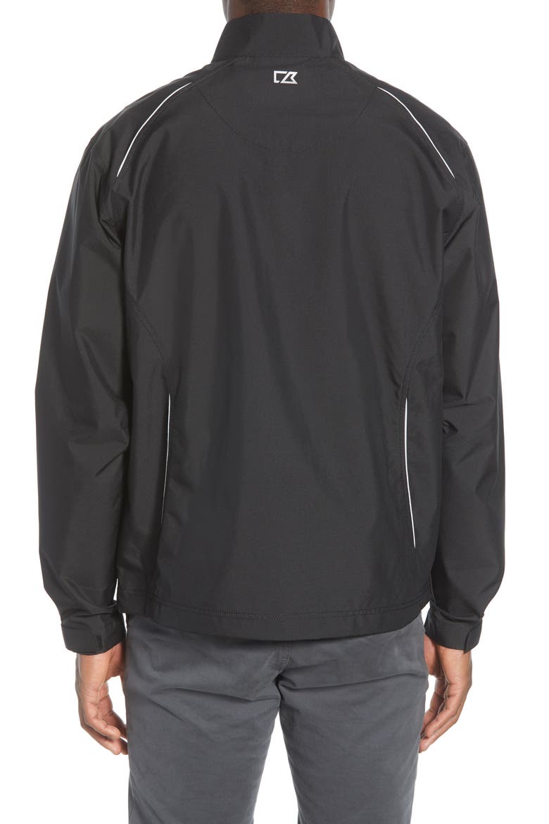 Weathertec Beacon Water Resistant Half Zip Jacket, Alternate, color, BLACK