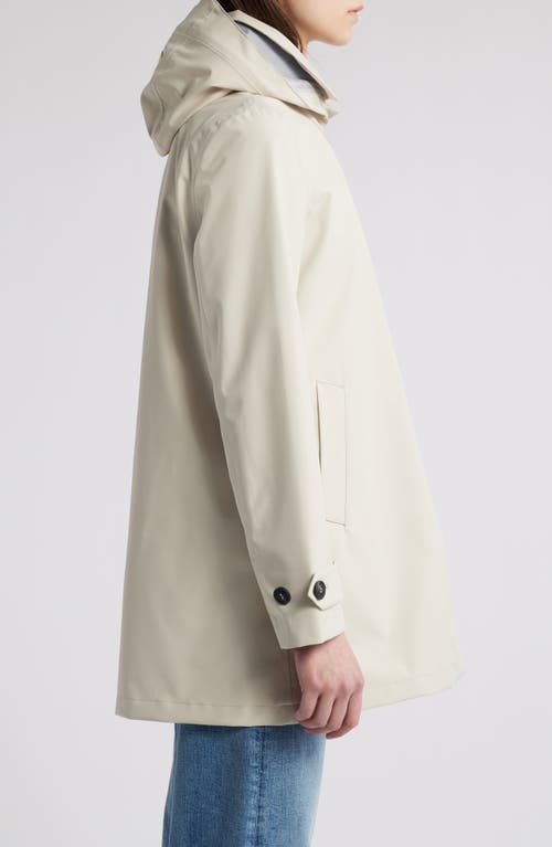 Save The Duck April Packable Hooded Jacket In Shore Beige