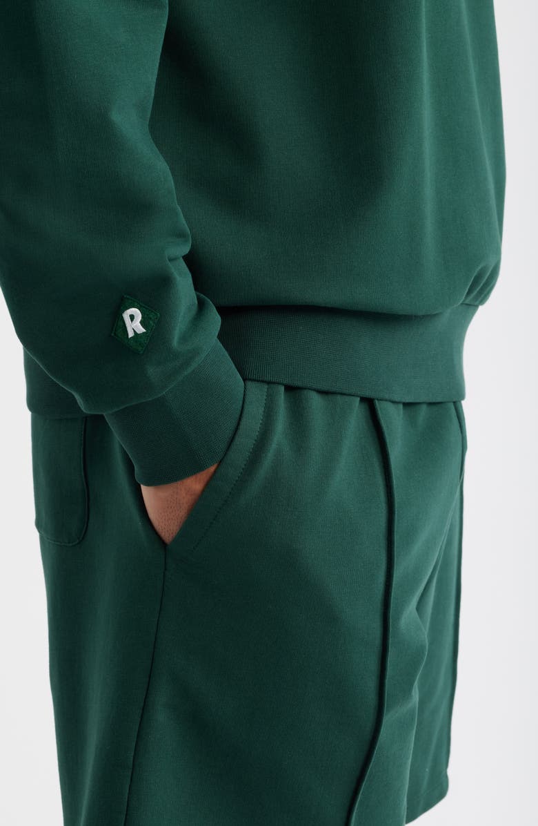 Recess Pickleball x Zella Court Terry Sweatshirt, Alternate, color, Green Park