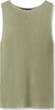 MANGO Top Knot Sleeveless Top