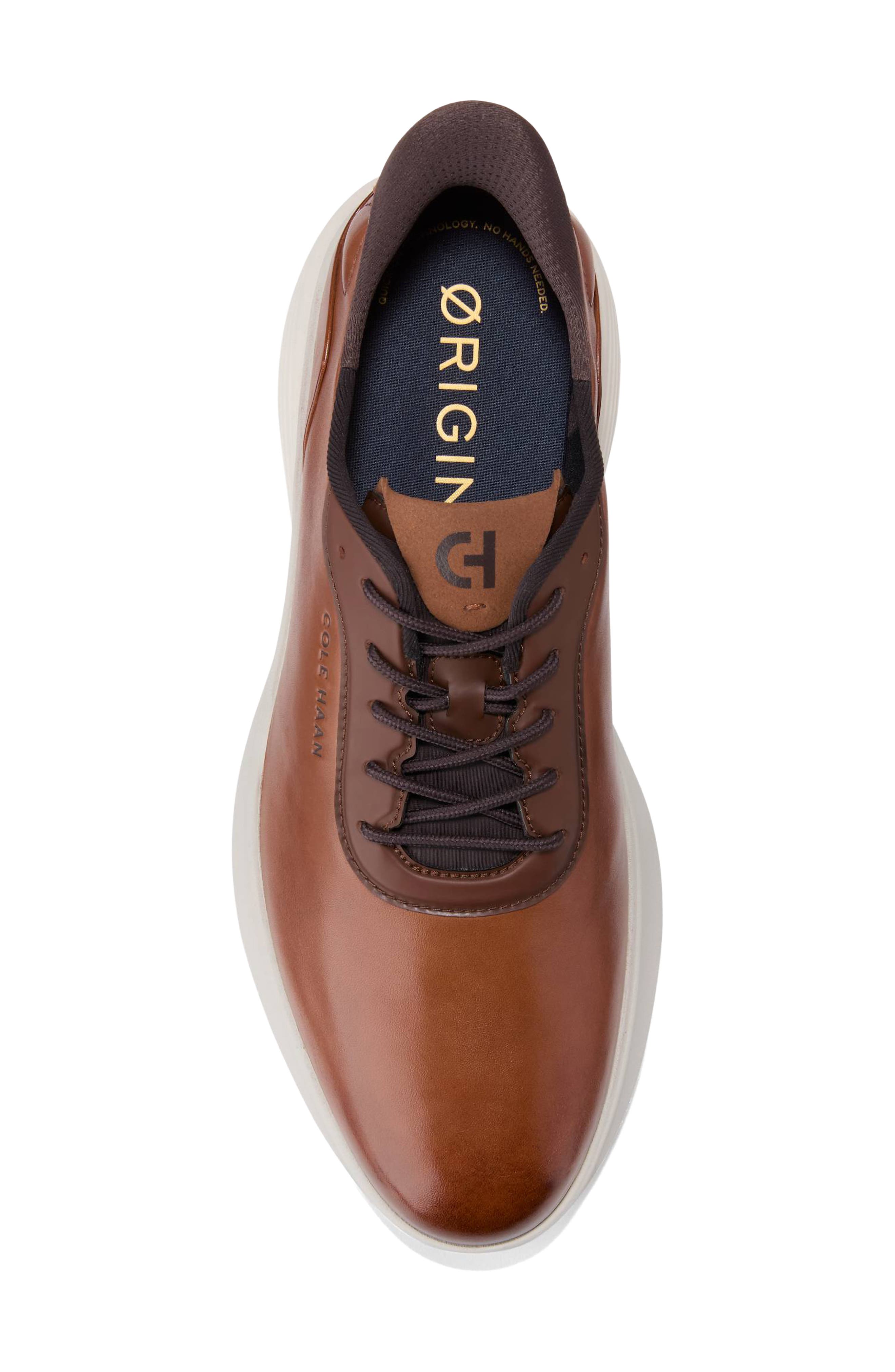 OriginalGrand NeoArc Quick-On Plain Toe Oxford, Alternate, color, BRITISH TAN / PUMICE STONE