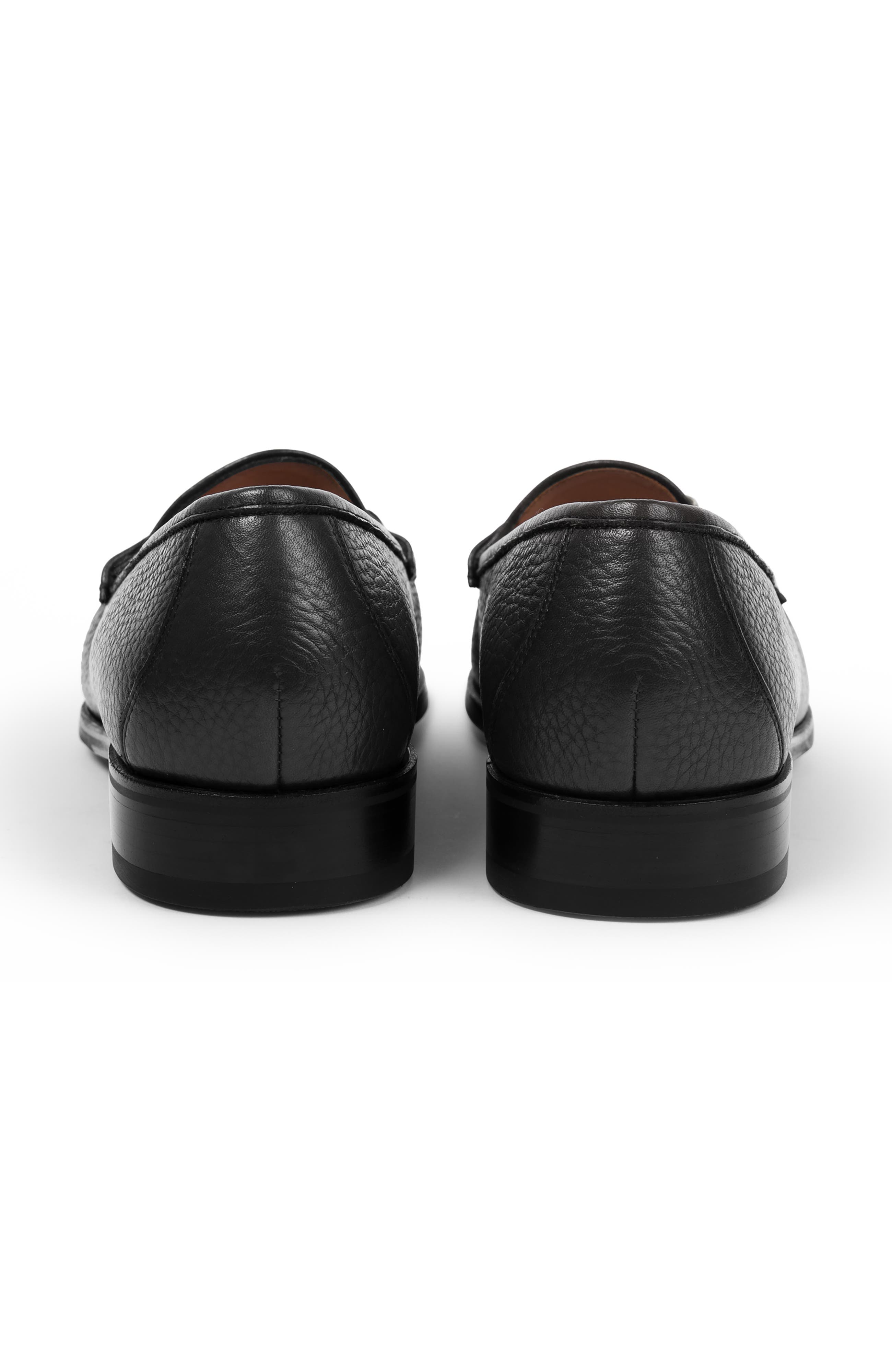 Anthony Veer Lucca Bit Loafer, Alternate, color, Black