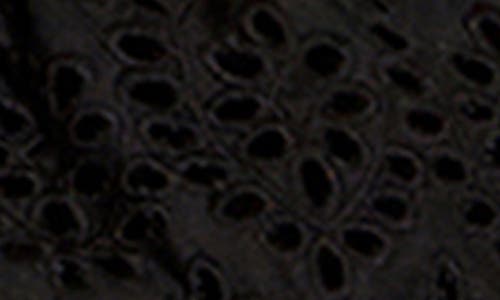 City Chic Jayde Eyelet Overlay Top In Animal Print