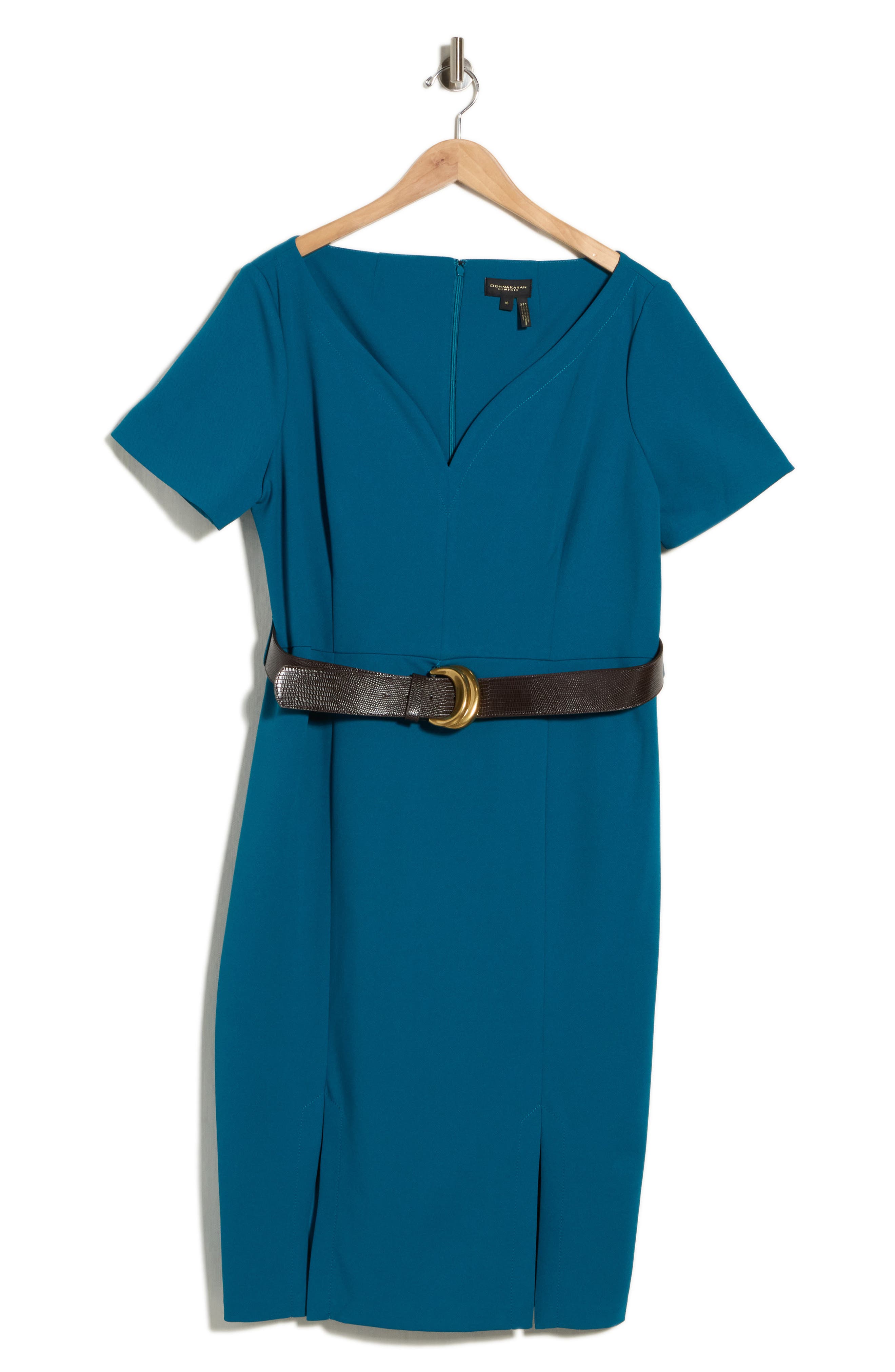 Belted Sheath Dress