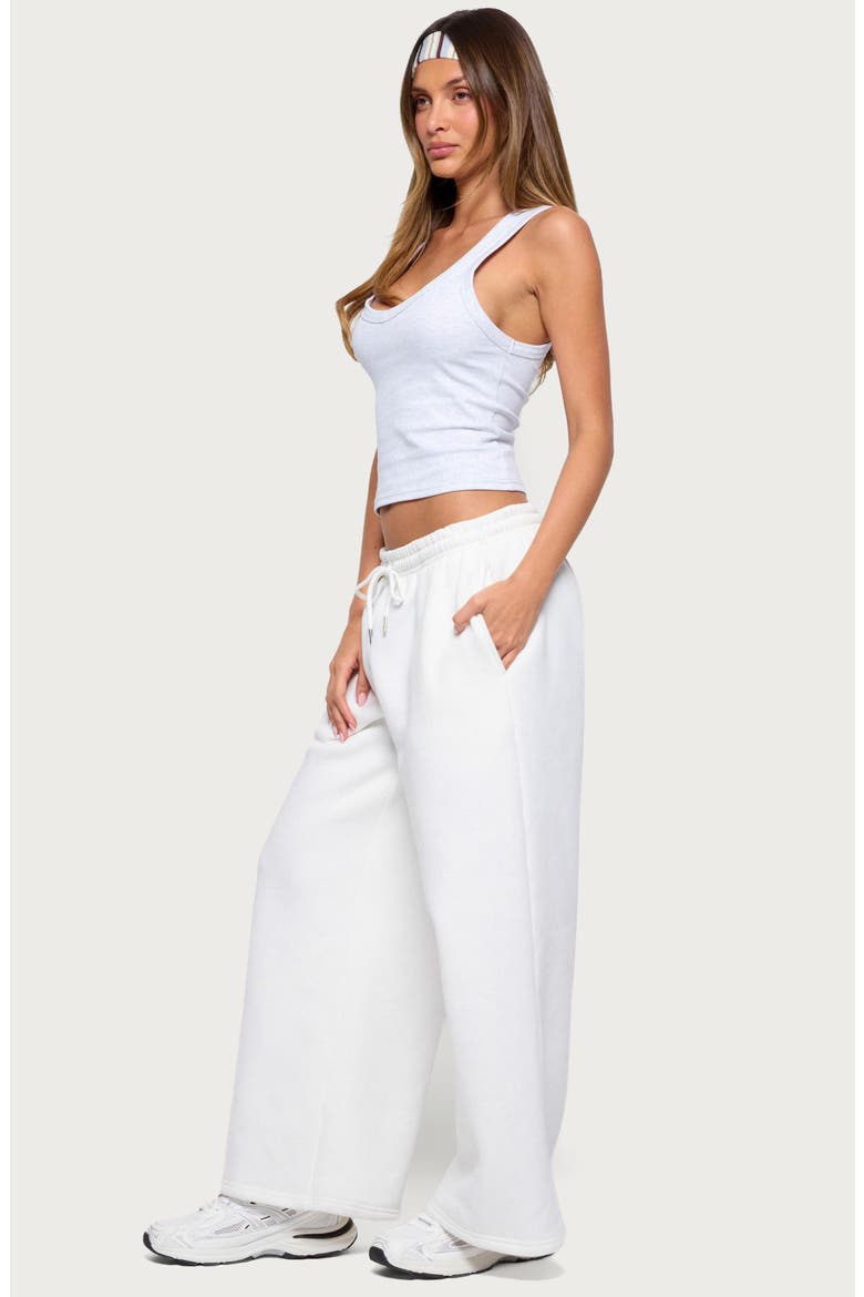 Janele Ribbed Tank Top, Alternate, color, LIGHT-GRAY-MELANGE