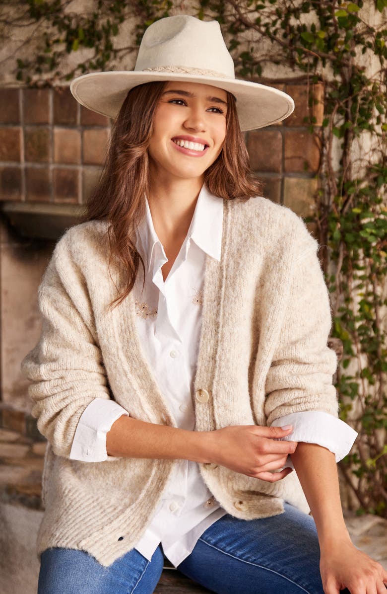 Karen Kane V-Neck Cardigan, Alternate, color, 