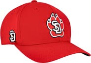TOP OF THE WORLD Men's Top of the World  Red South Dakota Coyotes Reflex Performance Flex Hat