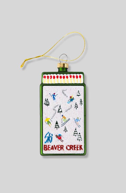 Matchbook Ornament - Beaver Creek