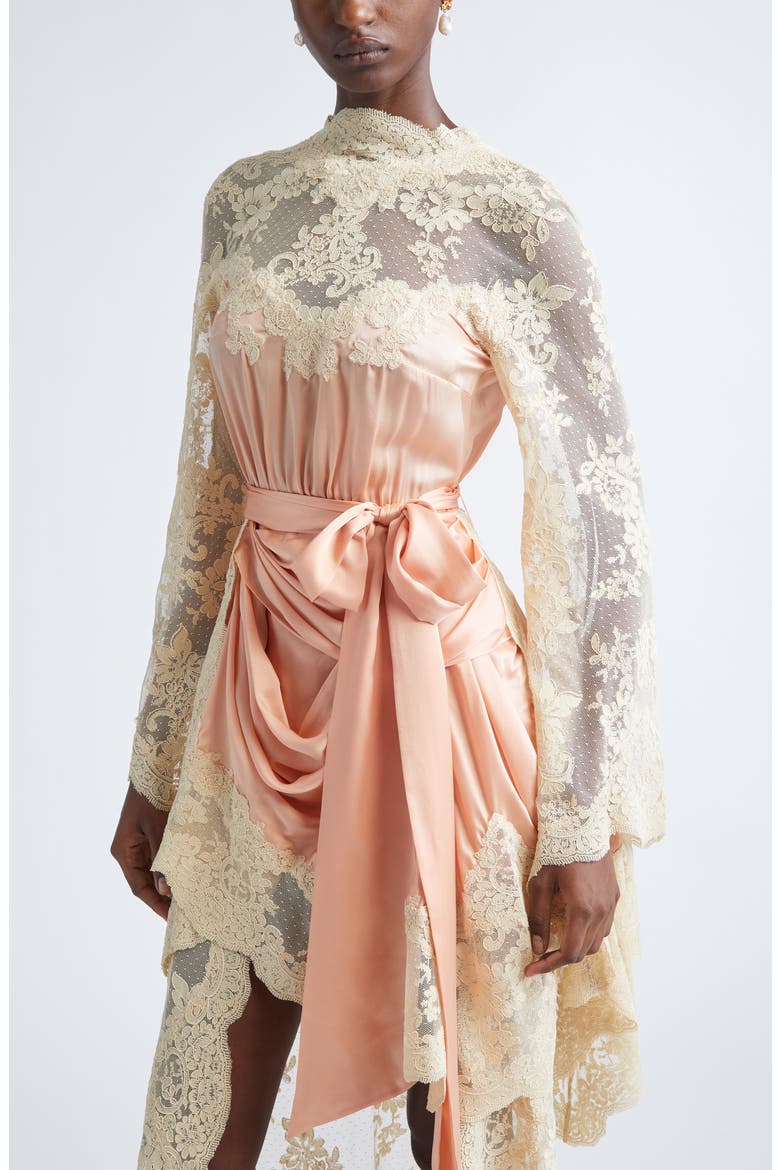 hypnotic satin wrap dress In The Details of Hypnotic, Fall RTW 2025| ZIMMERMANN