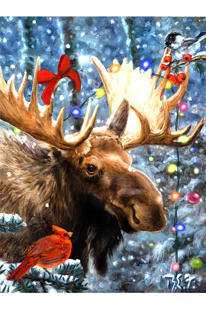 Cardinal Moose 1000 piece Jigsaw Puzzle for Adults, Alternate, color, Multicolor
