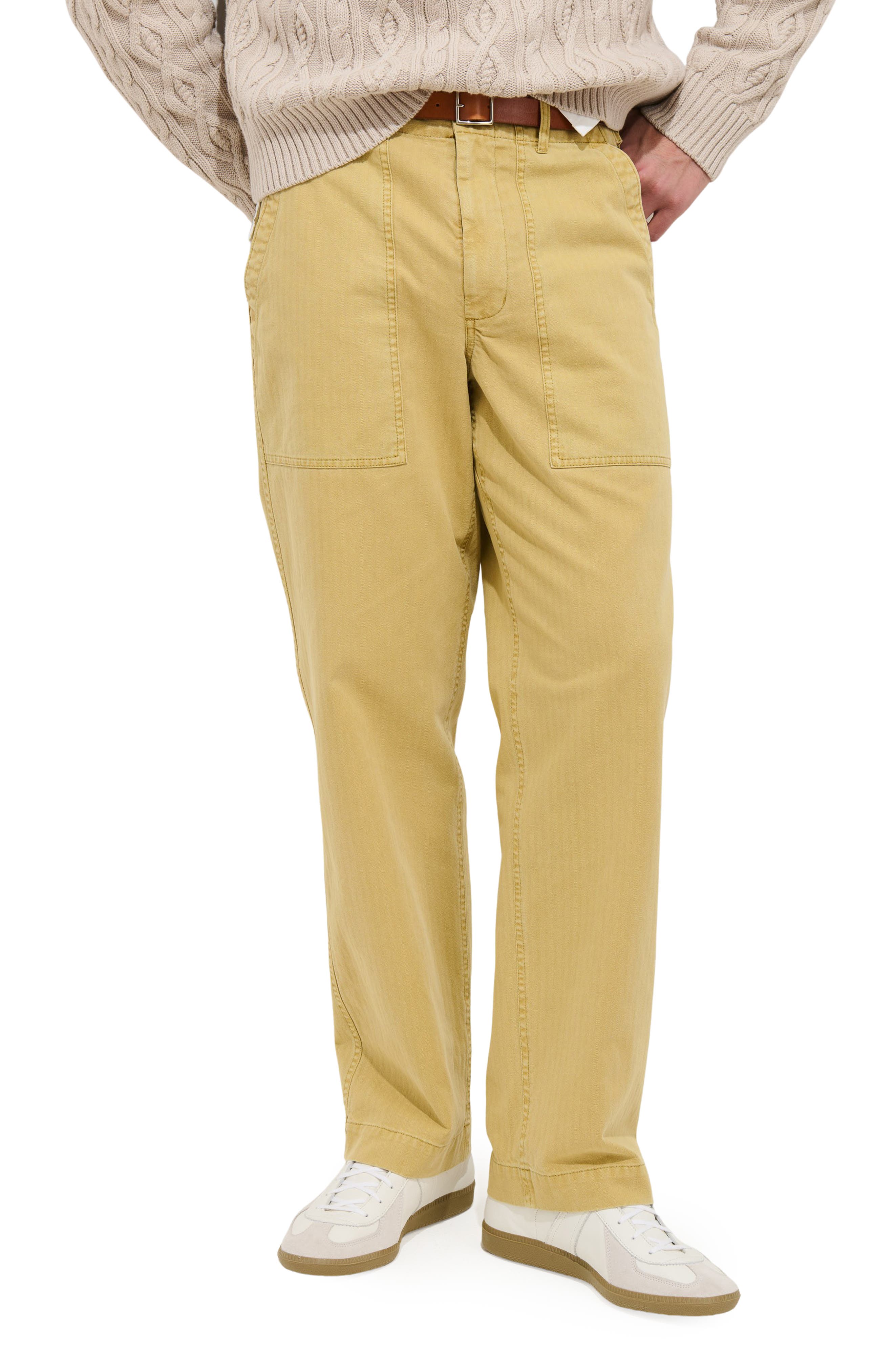 Cotton Herringbone Field Pants - image 5