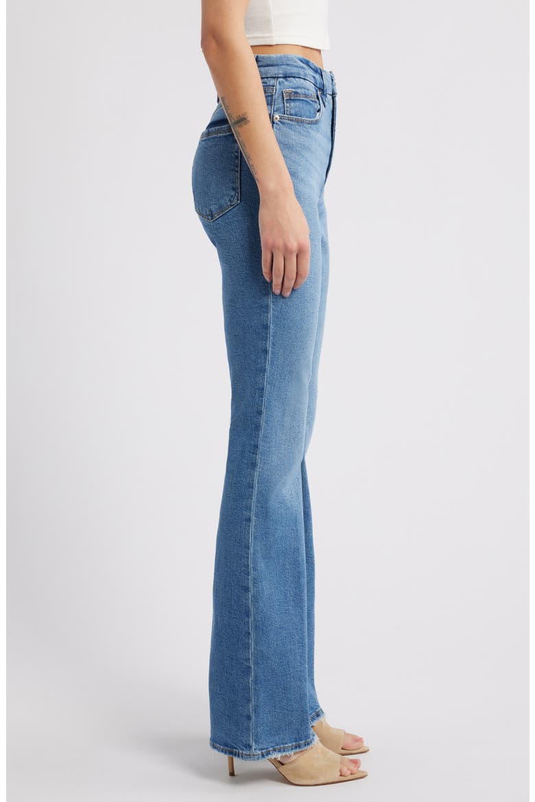 Good Classic High Waist Bootcut Jeans, Alternate, color, INDIGO692