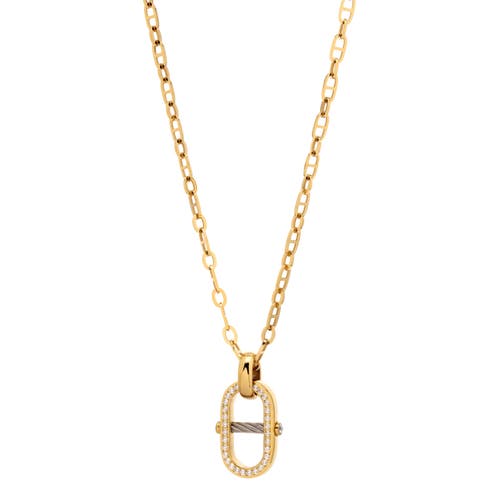 CHARRIOL St. Tropez Mariner Pendant in Yellow Gold Pvd 