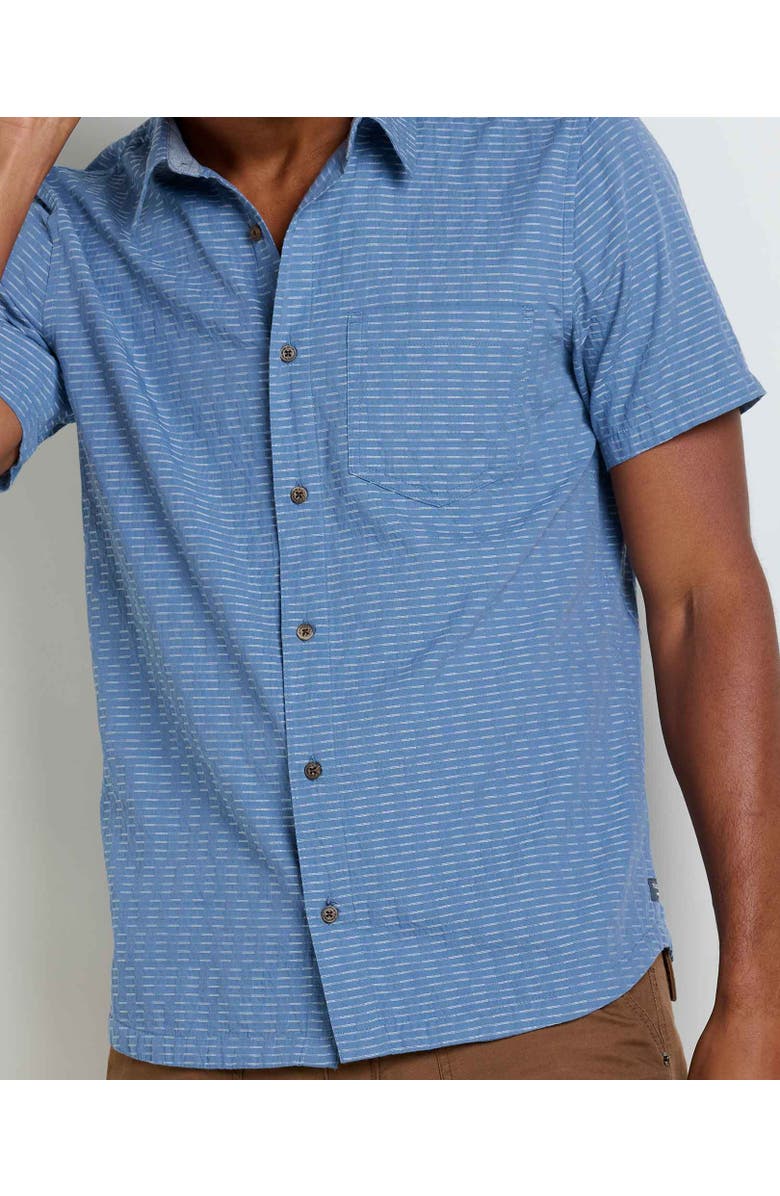 Toad & Co Harris Short Sleeve Shirt, Alternate, color, North Shore