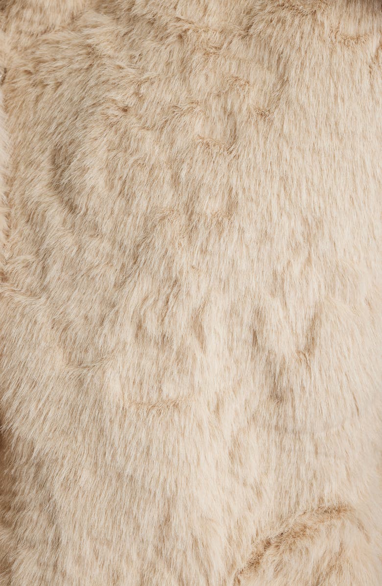 Sam Edelman Faux Fur Jacket, Alternate, color, Natural