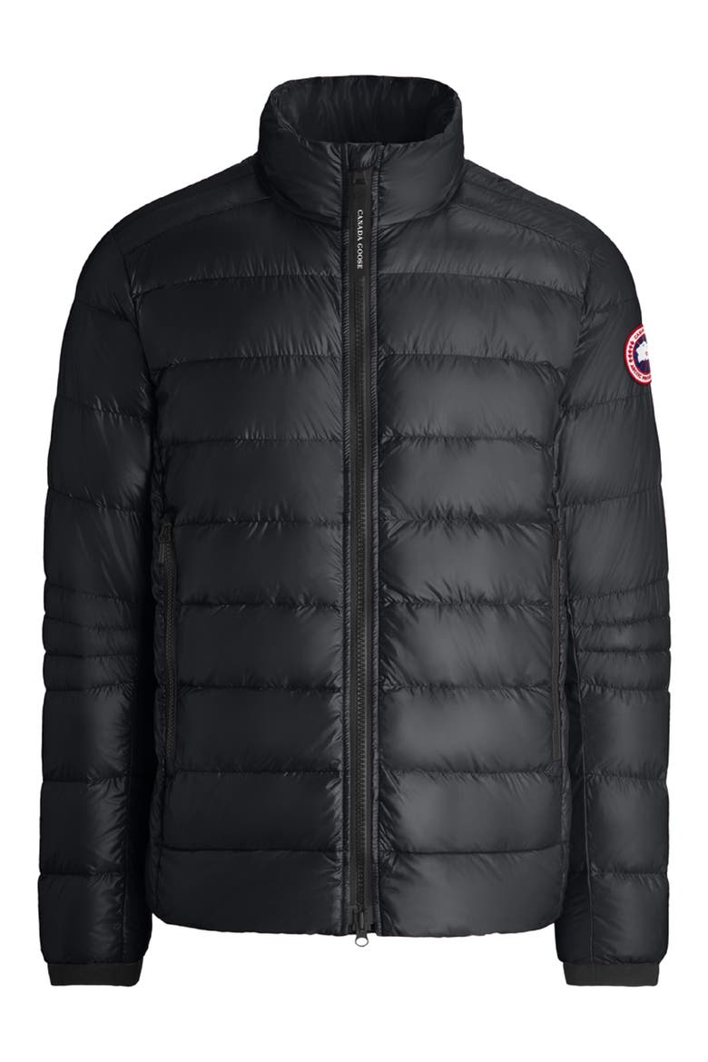 Crofton Water Resistant Packable Quilted 750 Fill Power Down Jacket, Alternate, color, BLACK - NOIR