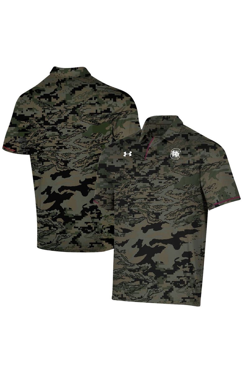 Under Armour Men's Under Armour Camo South Carolina Gamecocks Freedom Polo, Main, color, 