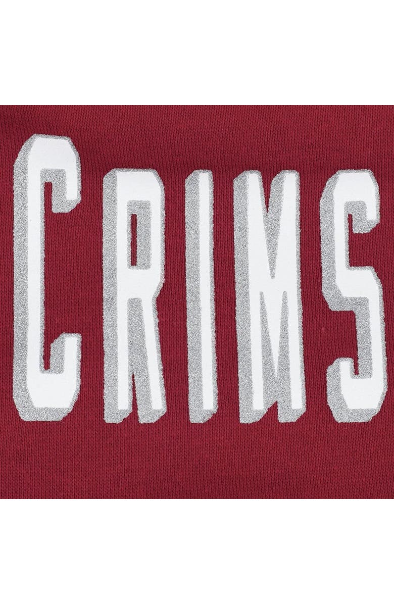 G-III 4HER BY CARL BANKS Women's G-III 4Her by Carl Banks Crimson/White Alabama Crimson Tide 3rd Down Short Sleeve T-Shirt Dress, Alternate, color, 