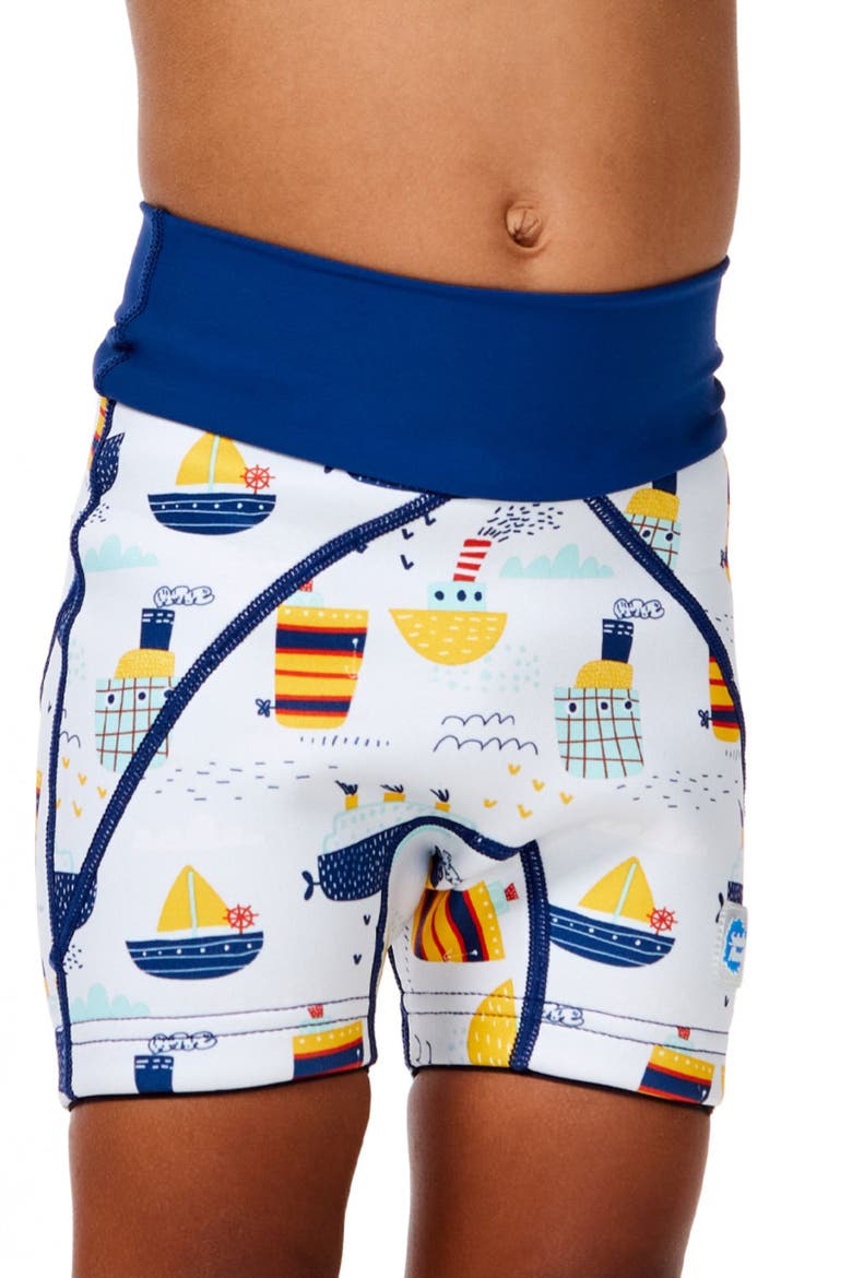Splash Jammers, Reusable Swim Diaper, Alternate, color, Tug Boats