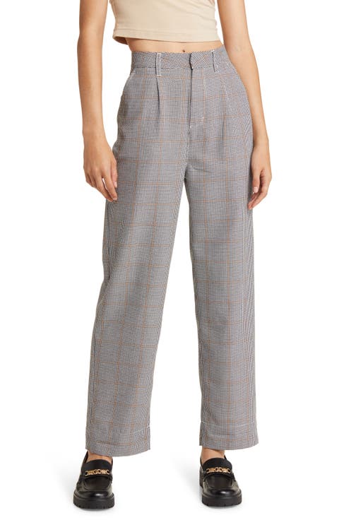 Victory Houndstooth Check Trousers