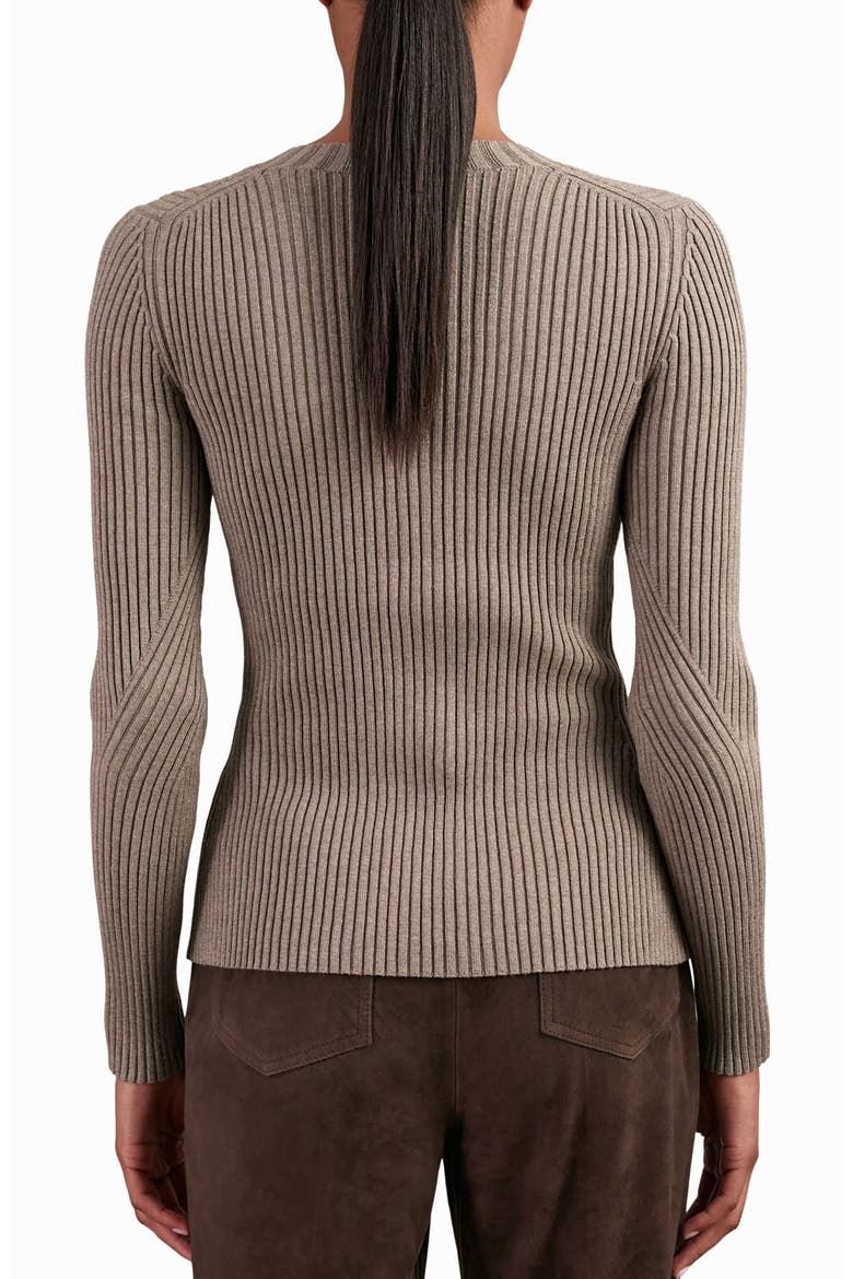 Tula Rib Cardigan, Alternate, color, STONE