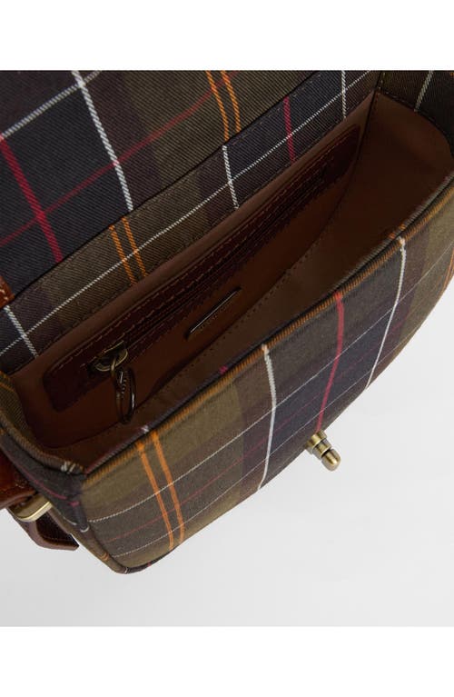 Barbour Elm Tartan Crossbody Bag In Multi