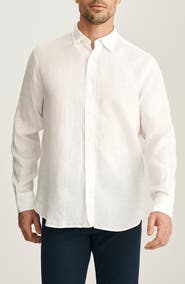 34 Heritage Linen Button-Up Shirt