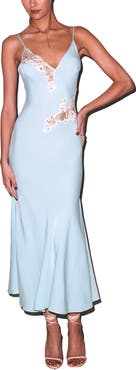 Fleur Du Mal Juliet Lace Maxi Dress
