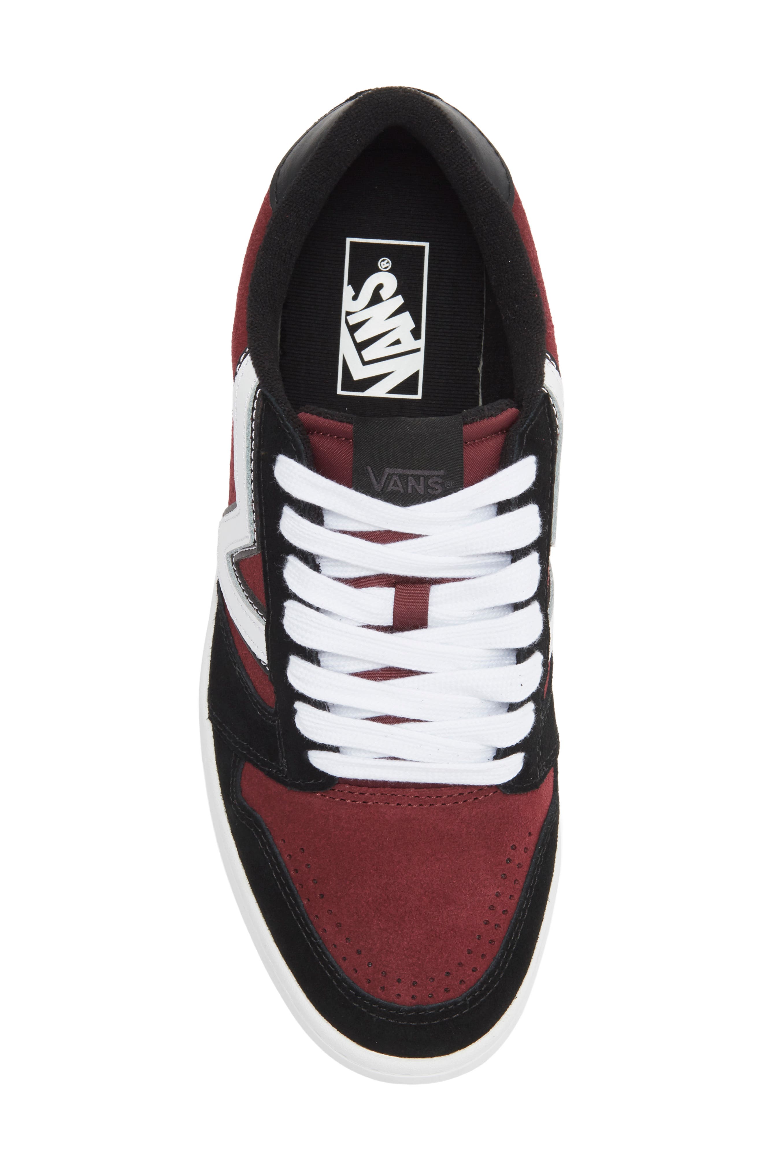 Lowland 2.0 Sneaker, Alternate, color, BLACK/PORT