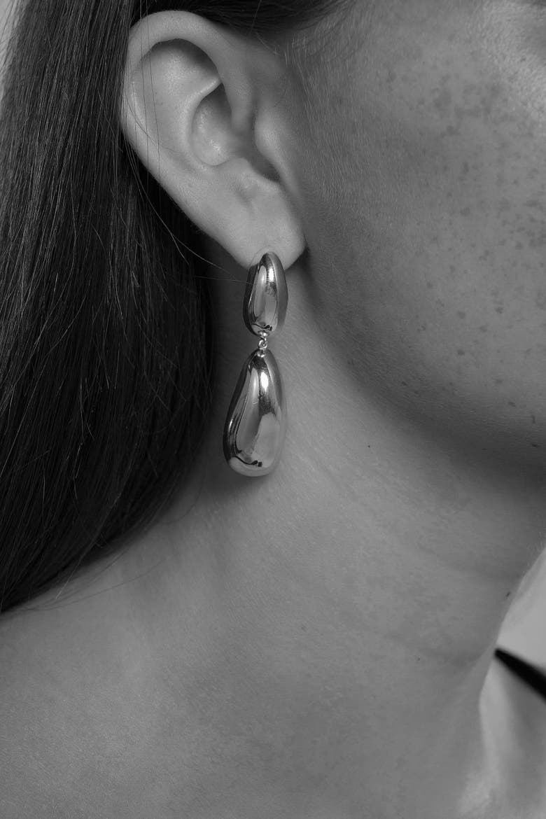 Hampstead Earrings, Alternate, color, Two Tone Finish
