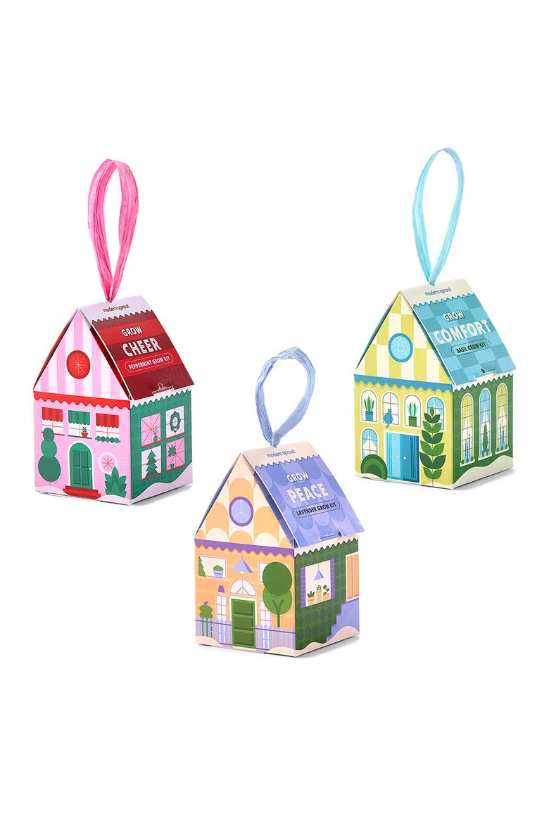 Home Grown Ornament 3 pack, Main, color, Assorted