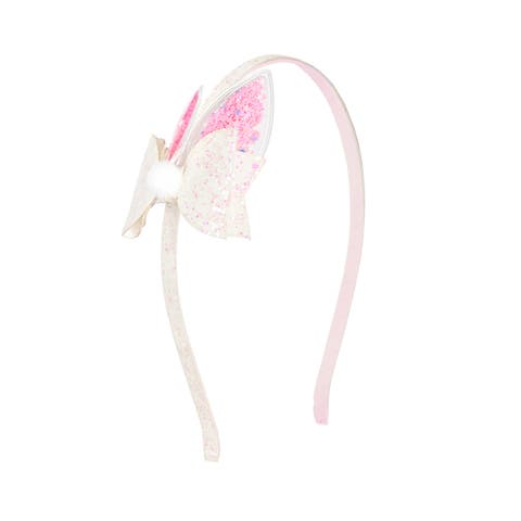 Shaker Easter Bunny Ear Bow Headband (Toddler & Little Kid)