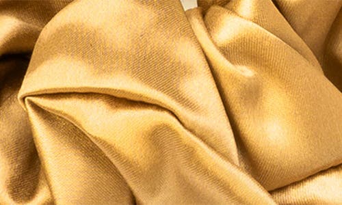 Blissy 3-pack Silk Scrunchies In Gold