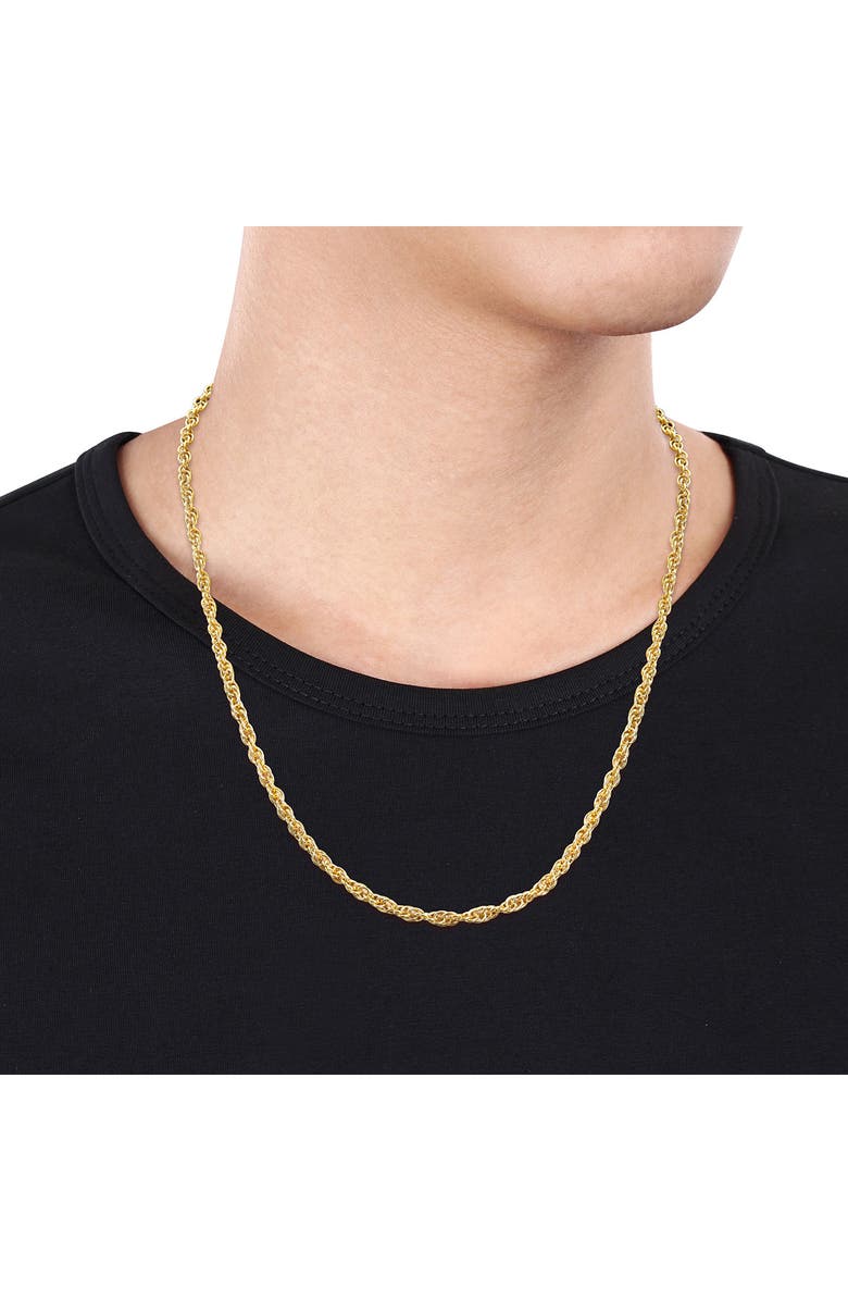 DELMAR 3.7mm Singapore Chain Necklace, Alternate, color,