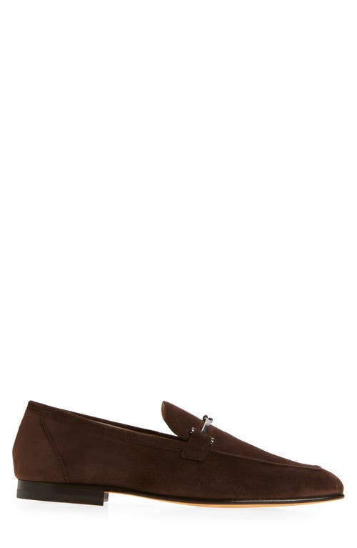 Tod's Double T Suede Loafers