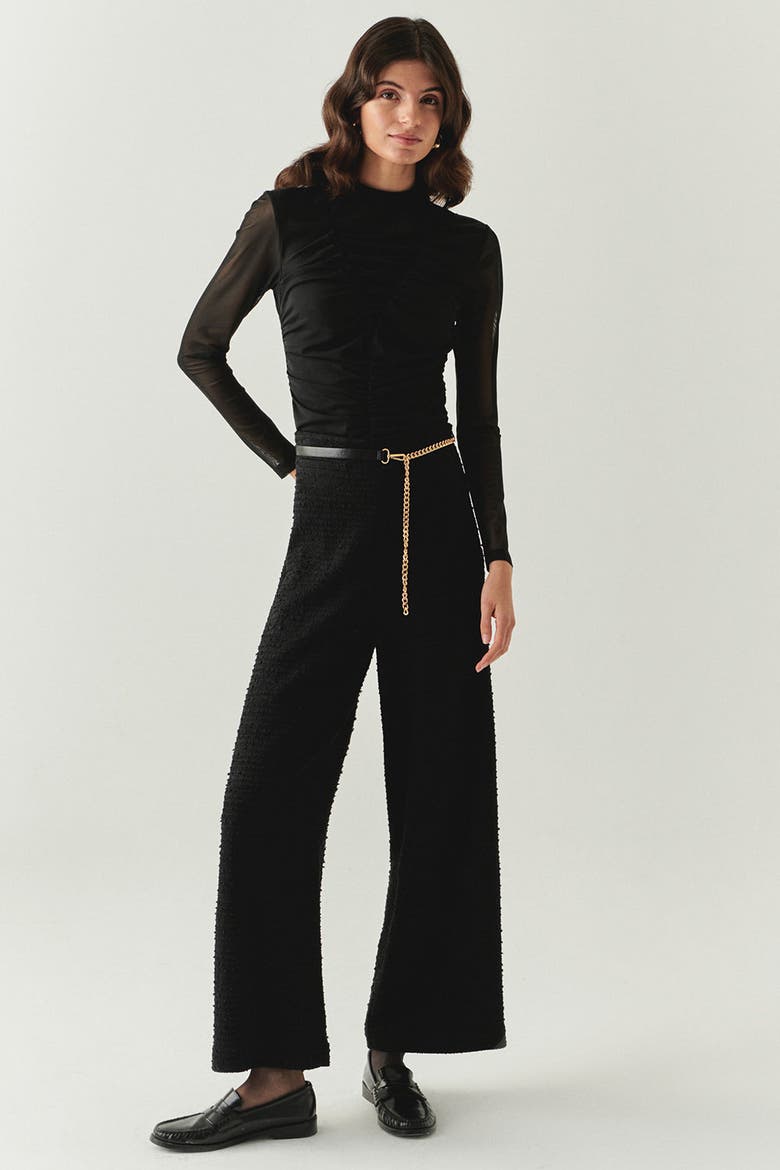 Yamileth Textured Zip, Main, color, BLACK