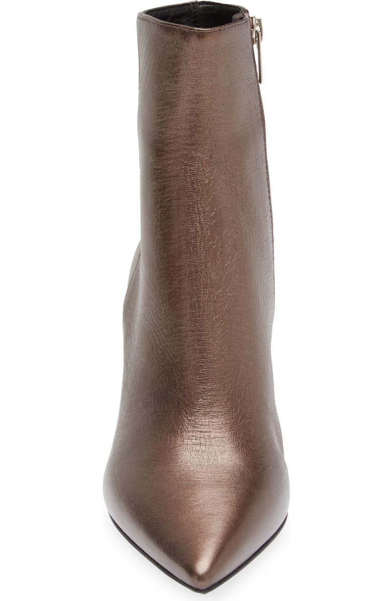 AGL Ide Metallic Leather Bootie, Alternate, color,