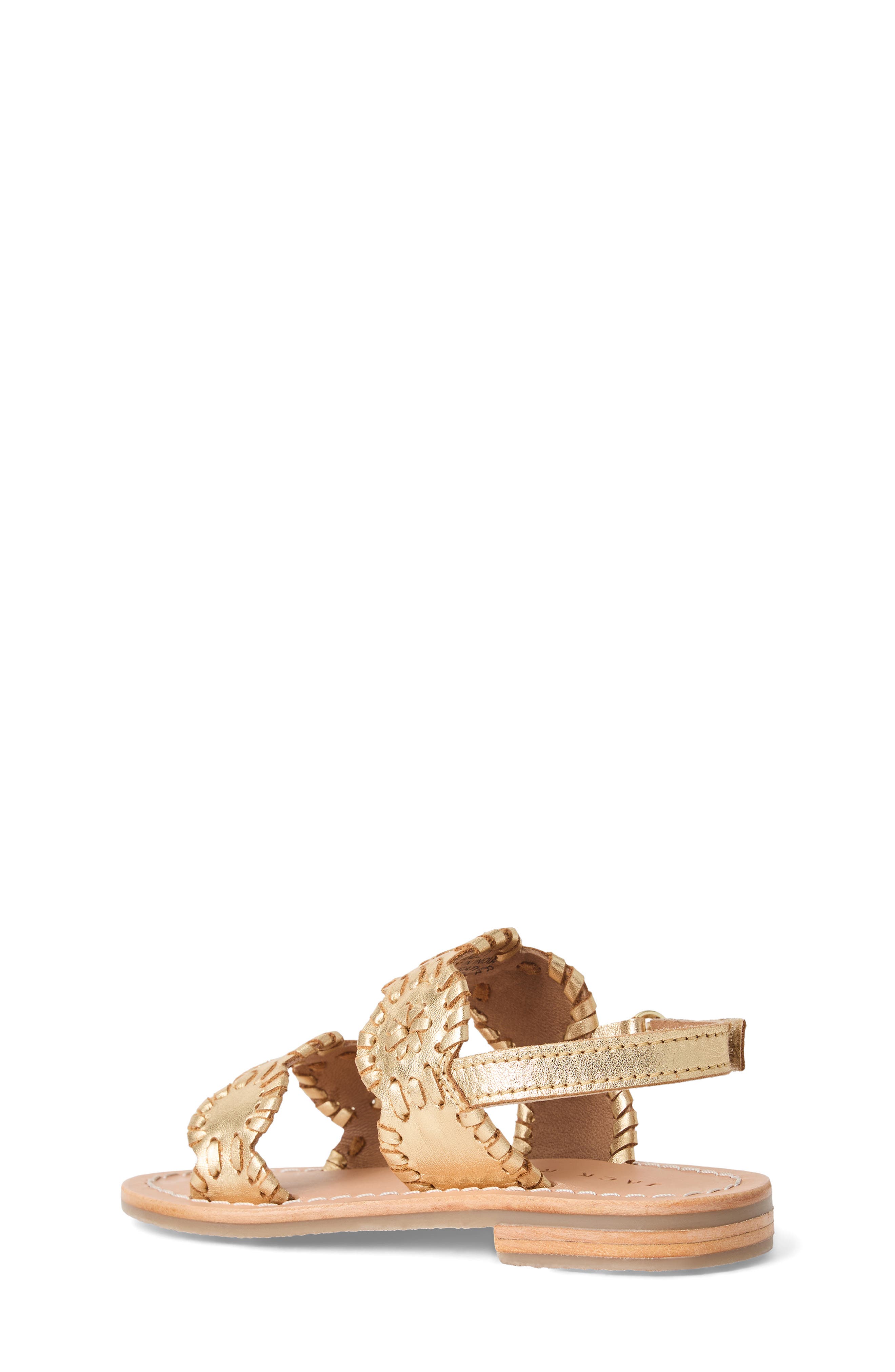 Kids' Lauren Slingback Sandal, Alternate, color, PLATINUM