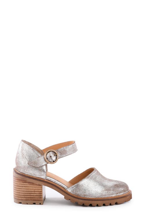 Seychelles Lock & Key Pump In Silver
