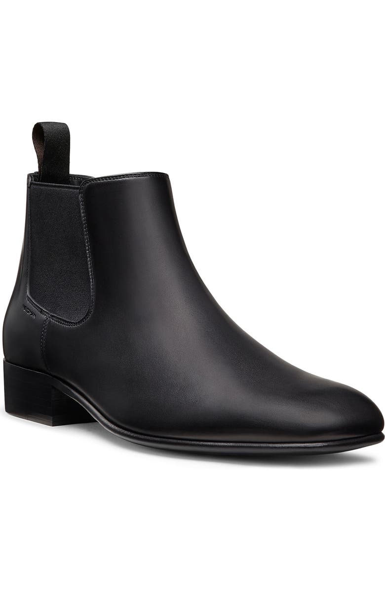 Stuart Weitzman Adwin Chelsea Boot, Main, color, Black